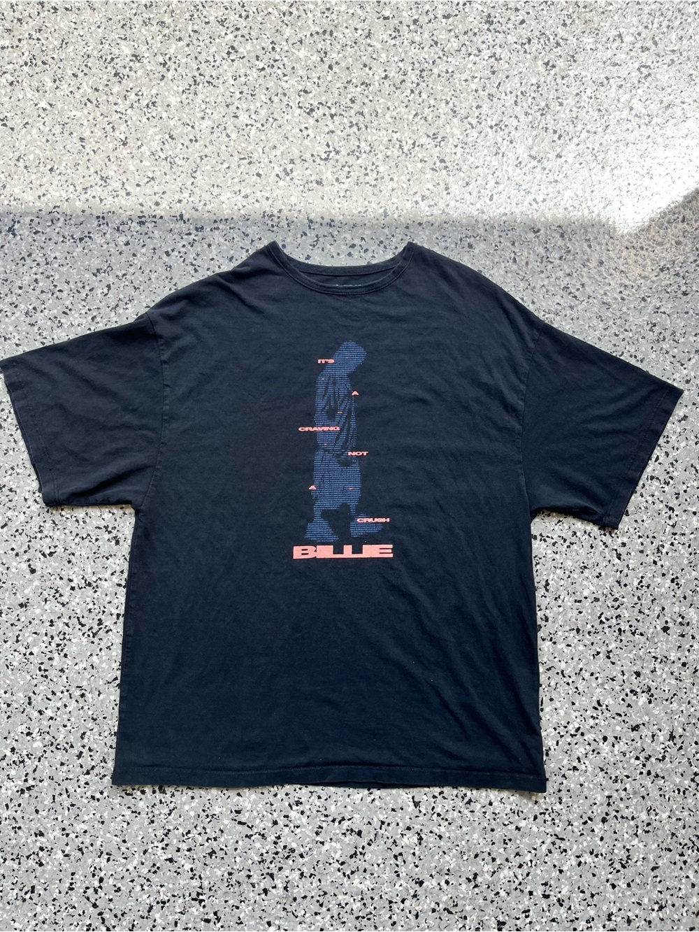 Billie Eilish Black Graphic Short-Sleeve Tee